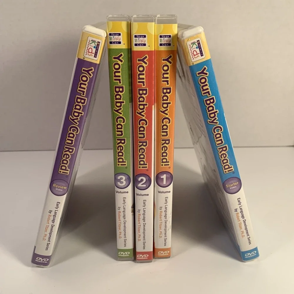 Your Baby Can Read! Vol 1-3 DVDs + Starter/Review - Reading‎ Phonics Home